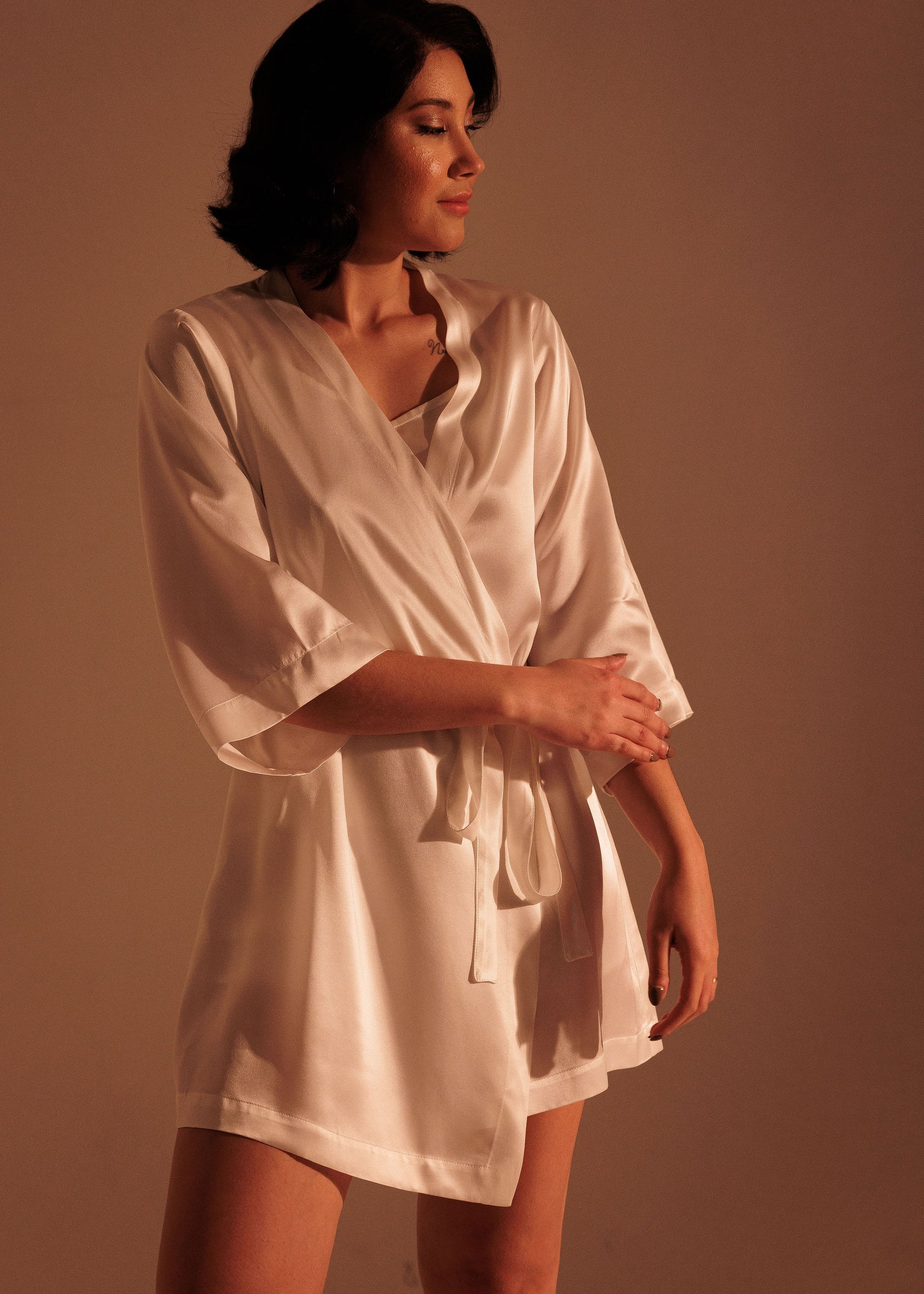 Short Dressing Gown Wilde By Design Short Dressing Gown Wilde By Design